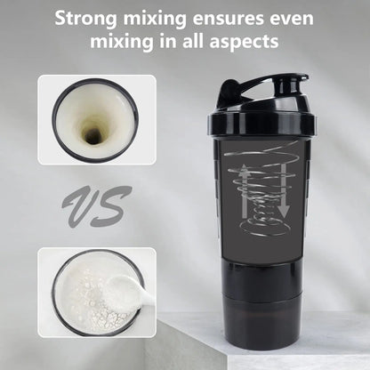 Protein Shaker Leak Proof 3 Layer Bottle