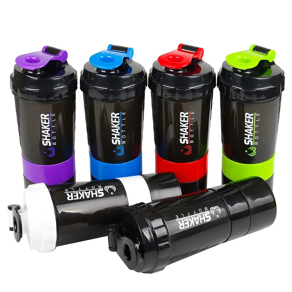 Protein Shaker Leak Proof 3 Layer Bottle